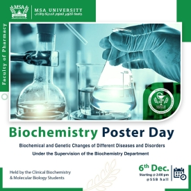 Biochemistry Poster Day