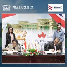 Cooperation agreement between Faculty of Engineering &amp; Rowad Modern Engineering