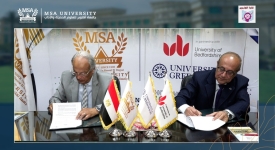 Cooperation Agreement Between Faculty of Management Sciences and Cairo Commercial Syndicate