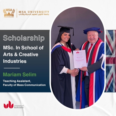 Congratulations to Mariam Selim