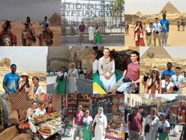 The University of Greenwich Summer School Egyptian Trip