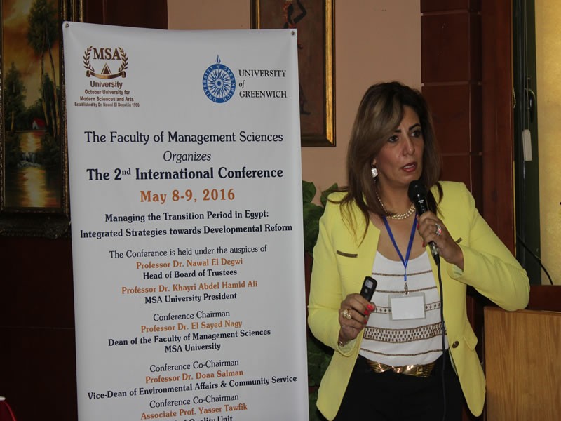 MSA University - The 2nd International Conference 2016 .
