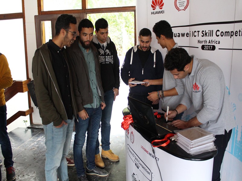 Engineering MSAians winning Huawei competition