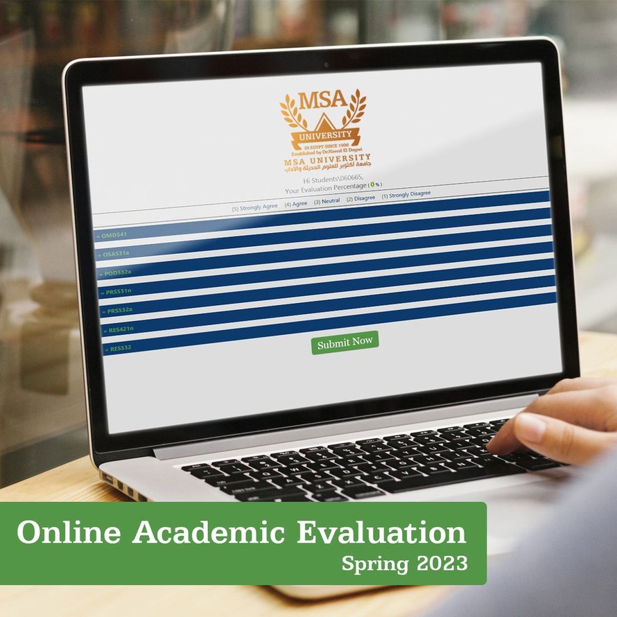 Online Academic Evaluation Spring 2023