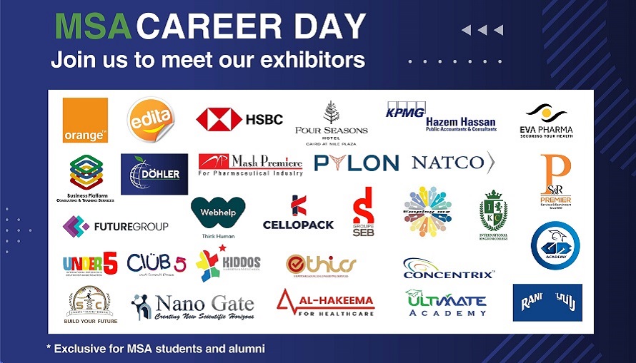 MSA Career day exhibitors