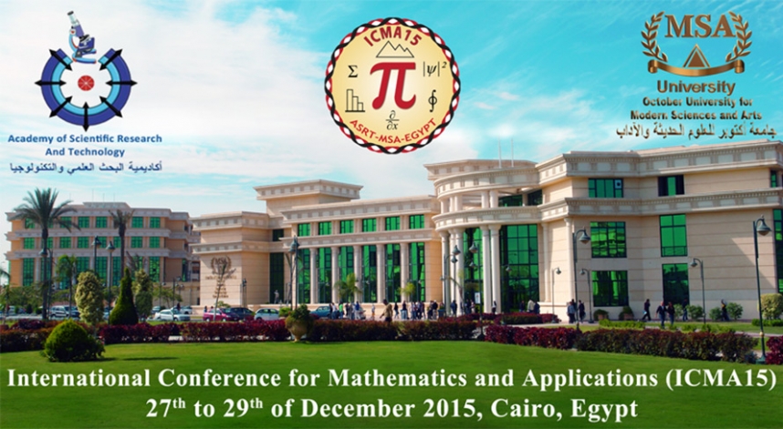 International Conference for Mathematics & Applications (ICMA15)