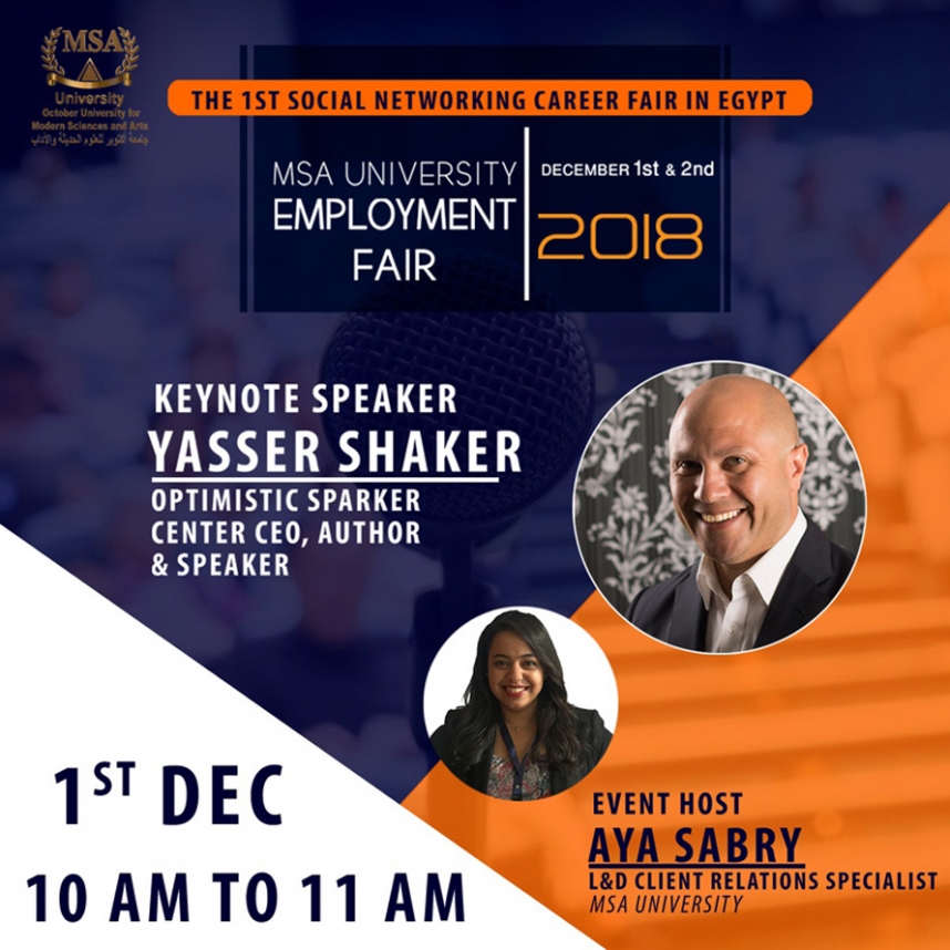 Keynote Speaker Yasser Shaker