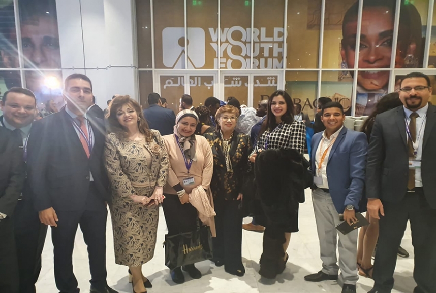 MSA students, Graduates and Staff at the World Youth Forum 2019