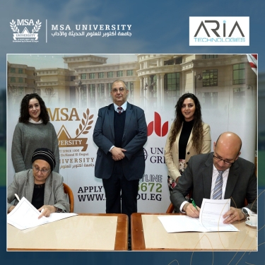 Cooperation agreement between the Faculty of Engineering and ARIA Technologies