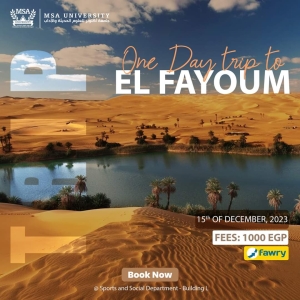 The Sports and Social Activities Department Trip to El Fayoum