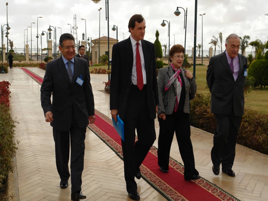 The visit of British Ambassador